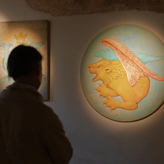 UMI Galerijoje – grupinė paroda „Nukritę į viršų“